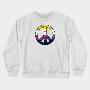 peace (nonbinary) Crewneck Sweatshirt